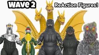 Wave 2 Godzilla ReAction Figures by Super7! | My Thoughts | #godzilla