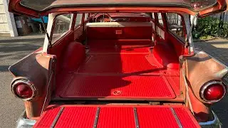 1957 Ford Country Sedan - Cargo/Spare Tire Compartment