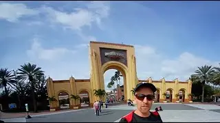 4K 360 Walk Through of Universal Studios in Florida