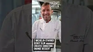 2 Michelin-starred Benoit Blin creates orange dessert recipe