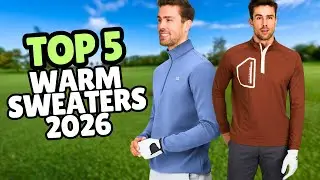 Top 5 Golf Sweaters for Cold Weather | Warm, Breathable & Flexible