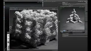 Коробка RBD Chain Spawn #Houdini #Redshift[Трансляция 2020 10 23]