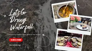 Drung Waterfall me khana banaya✨ | Kashmir ka Culture aur Waha ke log 🫶🏻| Aliza Ashrafi Vlogs