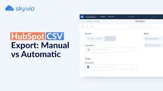 Как экспортировать данные HubSpot в CSV: вручную или автоматически?
