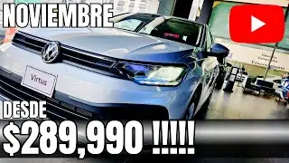 NUEVO VIRTUS TRENDLINE 2025 *SUPER PRECIO FINANCIADO | RESE&Ntilde;A SEDAN MPI 110 HP NOVIEMBRE