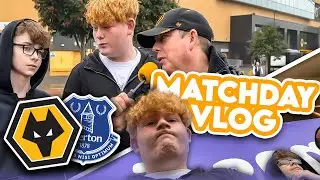 Tough Defeat At Molineux | Wolves VS Everton Matchday Vlog FT. Dazzling Dave