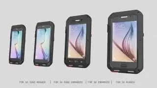 LOVE MEI&trade; POWERFUL Shockproof Protection Case for Samsung Galaxy S6 Edge / Galaxy S6