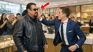 The Salesman SLAPPED the Steven Seagal — But What Happened Next Shocked Everyone,