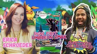 Umbreon Vmax with Erica Schroeder ?!?!?!
