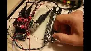 Arduino based MIDI remote controller with motorized faders