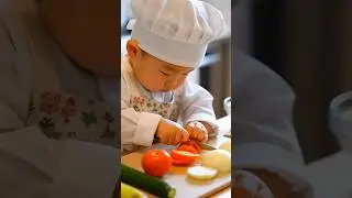 Tiny hands making a big tasty sandwich 🥪😋 ASMR #ASMRSounds #TinyChefs #MiniChef #Satisfying #Shorts