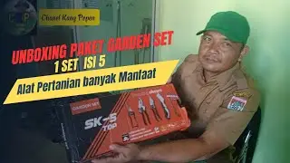 Unboxing Paket Garden Set, Alat Pertanian yang Lengkap dan Banyak Manfaatnya
