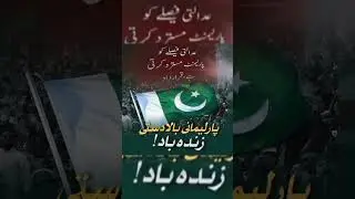 Parliament passed a resolution against the Supreme Court's decision #pmln #parliament #imrankhanpti