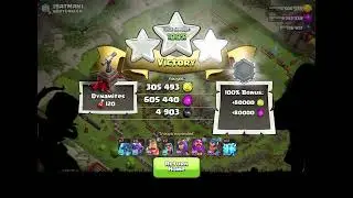 “Ultimate Clash of Clans Attack – One Dragon, Total Destruction!”