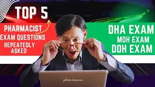 &ldquo;Top 5 Pharmacist Exam Questions 2025 | DOH, DHA & MOH Secrets Revealed!&rdquo;