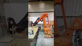 CNC SANDINNGTOOLS 5 Axis Robot sanding demo