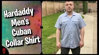 Hardaddy Men's Cuban Collar Shirt || MumblesVideos Product Review