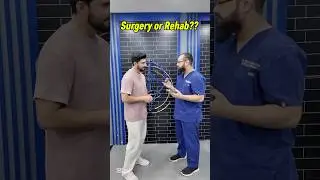 &ldquo;Not every injury needs surgery! Many back, shoulder & knee pain can improve with  physiotherapy.