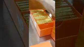Immersive golden packaging process#goldfactory# #goldprocessing #goldbullion