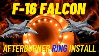 E-FLITE AFTERBURN LED INSTALLATION for the F-16 FALCON 80mm jet