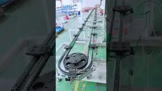 Ring guide track conveyor systems,  elliptical guide rail conveyor, automatic conveyor equipment