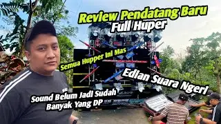 The sound is scary 😱Power, speaker, array full hupper.Review Newcomer full hupper.