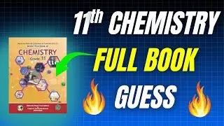 Class 11 Chemistry Full Guess Paper 2025 | FBISE Top Important Questions Revealed!✨🔥