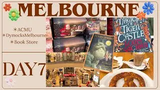 【メルボルンvlog】7日目🇦🇺｜QVM&rarr;ACMU&rarr;Dymocks&rarr;Colesメルボルンで過ごす好きを詰め込んだ1日