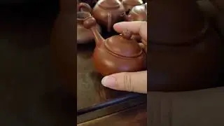 hot little teapot! chaozhou clay side handle shuiping, 100 ml