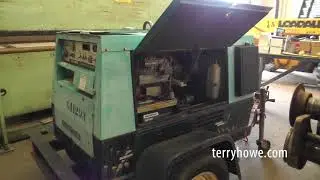 MQ Power DC Welder AC Generator Model TLW-300 SS (Lot 541 - Blue) - Online Auction