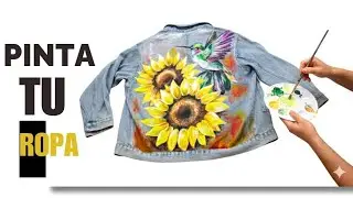 Como Pintar una Chaqueta de Mezclilla desde cero