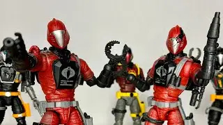 G.I.Joe Classified Crimson B.A.T. Figure Review & Comparison