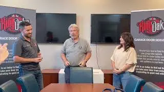 King Oaks Garage Doors Ribbon Cutting