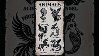Mermaid MYTHICAL ANIMALS CREATURE #animals #legandary #mythicalcreatures
