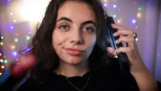 ASMR | Говорю по телефону, пока делаю массаж лица