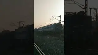 💙⭐ Erode WAG7 27489 And 28026 ⭐💙 #shorts #train #railways #Railfans #rail #foryou #youtube #indian