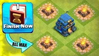 FINALLY ALL MAX LEVEL!! - USING 2 MAGIC ITEMS AT ONCE! - Clash Of Clans