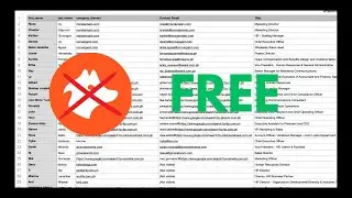 How to Find Unlimited Leads for Free - Free Hunter io alternative