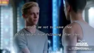 Parabatai - Jace and Alec | I'd Come For You
