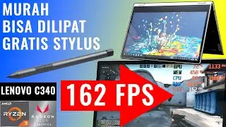 Gaming, Convertible, SSD, Stylus Pen: Review Laptop Lenovo Ideapad C340 AMD Ryzen 3 3200U Indonesia