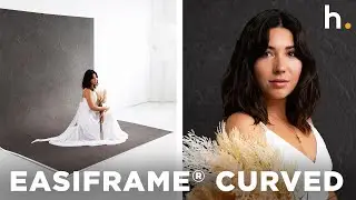 WORLD'S FIRST PORTABLE CYCLORAMA BACKDROP? Easiframe&reg; Curved Backdrop Kit Unboxing and Review
