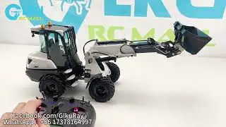 LESU AT1050 loader is compatible with various attachments to achieve different functions.