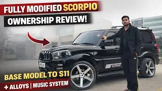 Scorpio Classic S Converted In S11 With 22 Inch Alloys || Owners Review,Costing || Shashank Yadav