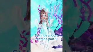 Styling random themes part 1! #themes #dti