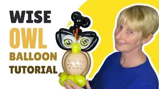 OWL Balloon Animal Tutorial 🦉 Graduation Balloons