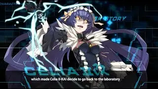 CHAOS CODE -NEW SIGN OF CATASTROPHE ARCADE MODE COMPLETED WITH CELIA II #PS4
