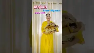 #myntrafinds  #myntrafootwearhaul #jutti #mojaris #myntrashopping #myntra #meeshofootwearhaul