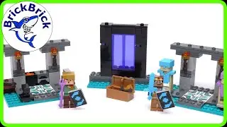 LEGO Minecraft The Armory 21252 &mdash; обзор скоростной сборки