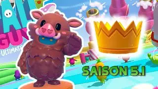 🔴 LIVE - Fall Guys Saison 5.1 French Hoggy Skin (petite youtubeuse)