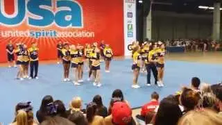 Fullerton Cheer USA United Spirit Association Collegiate Championships